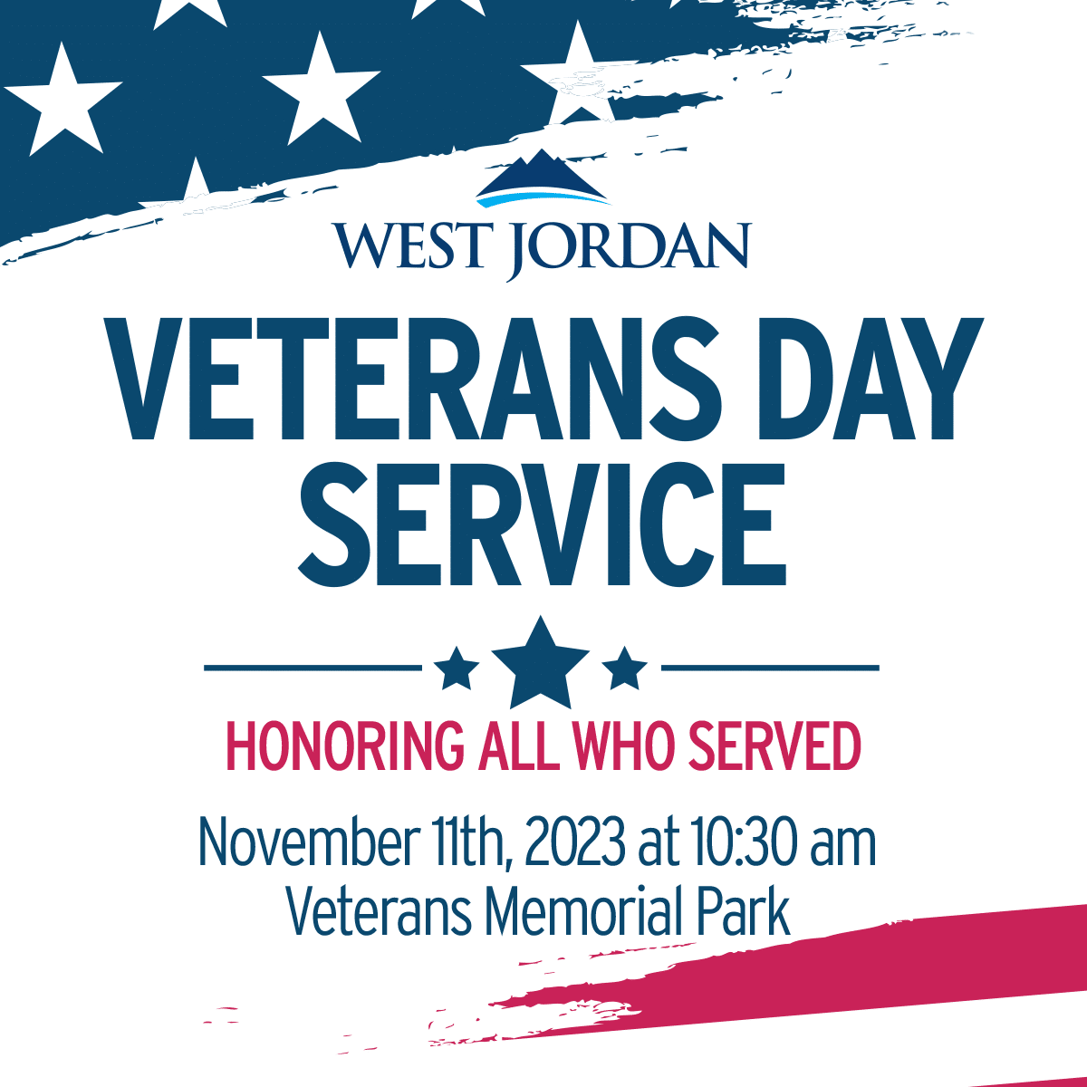 Veterans Day Service Calendar